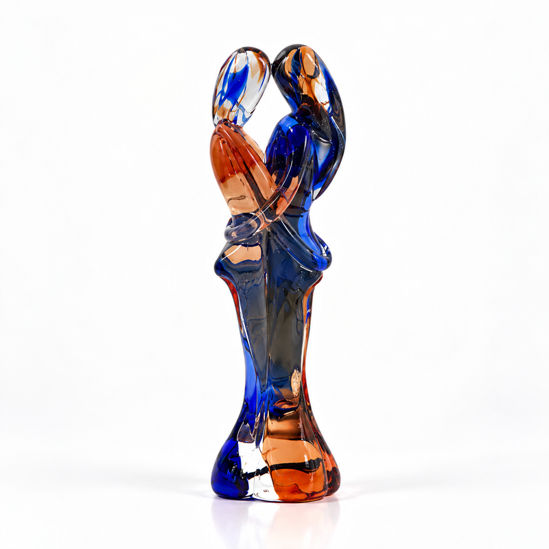 B&A LOVERS – Authentic Murano Glass Sculpture by Maestro Badioli