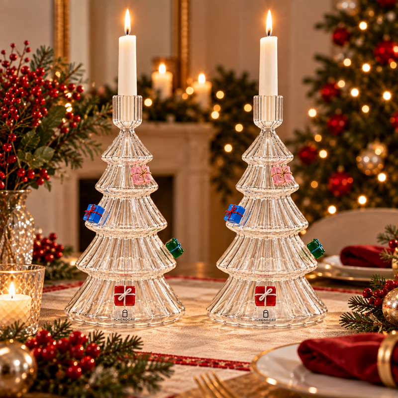 CHRISTMAS TALES – CHRISTMAS TREE CANDLEHOLDERS | SET OF 2