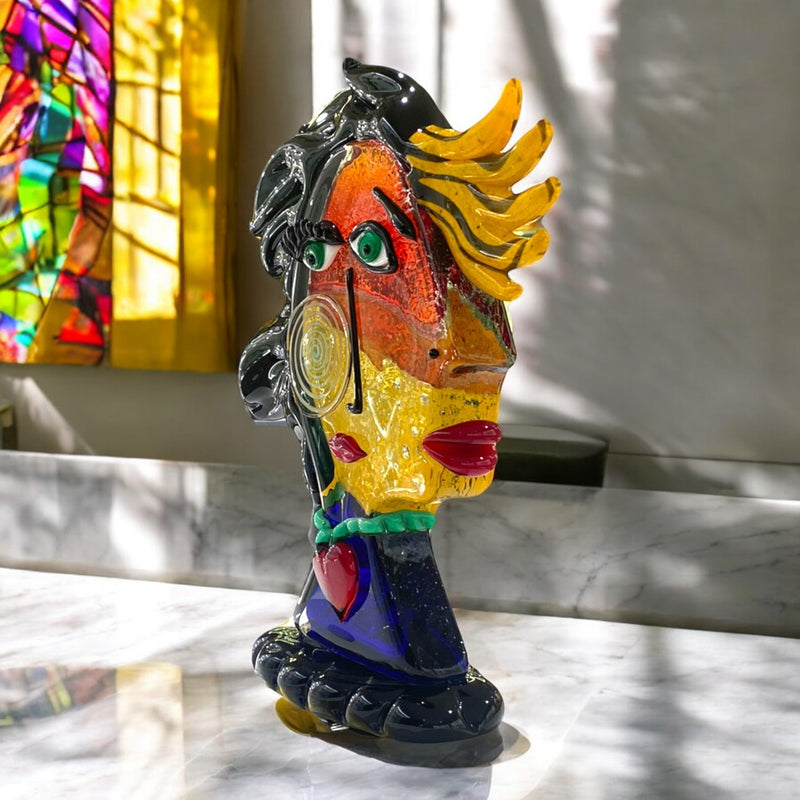 Uma & John – Original Murano Glass Sculpture by Maestro Badioli