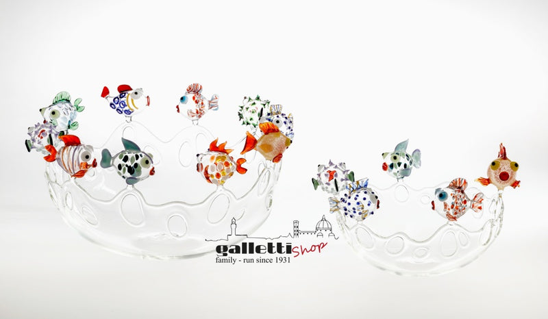 Centerpiece by Massimo Lunardon -  5 fishes basket