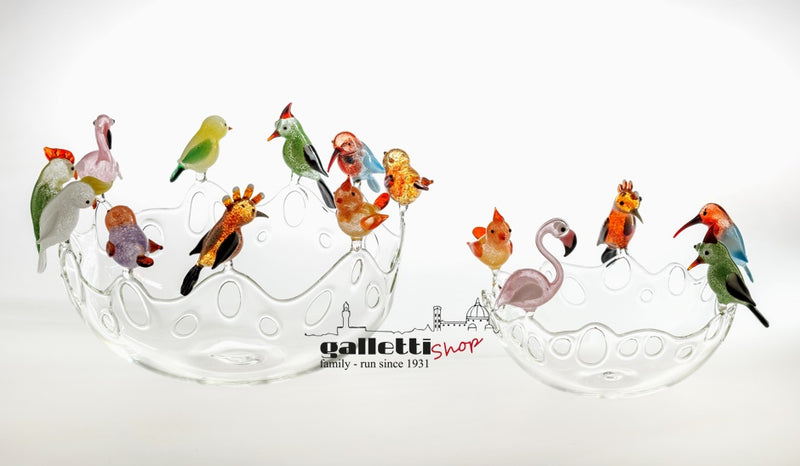 Centerpiece by Massimo Lunardon -  10 birds basket