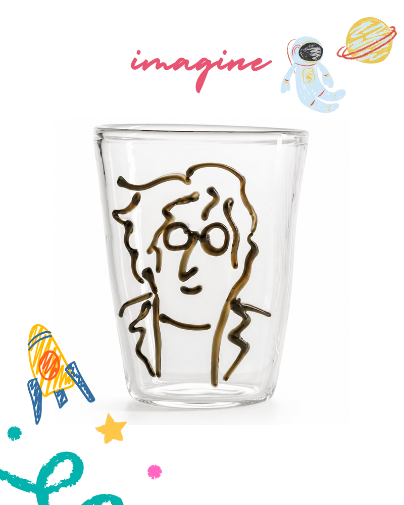 Your Face – Custom Portrait Glass by Massimo Lunardon
