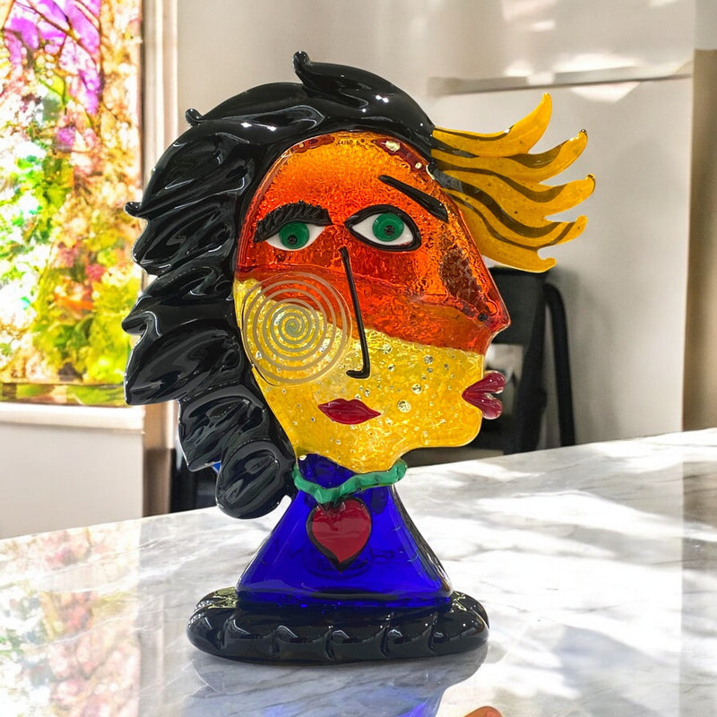 Uma & John – Original Murano Glass Sculpture by Maestro Badioli