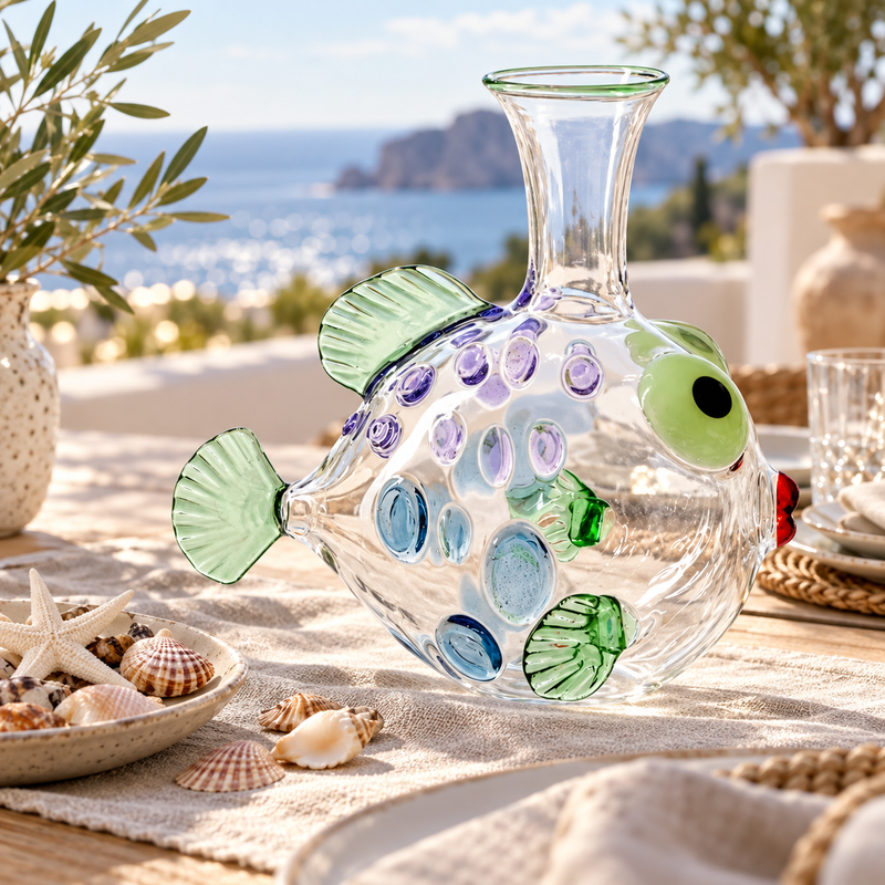 Massimo Lunardon Wine decanter – Molly fish