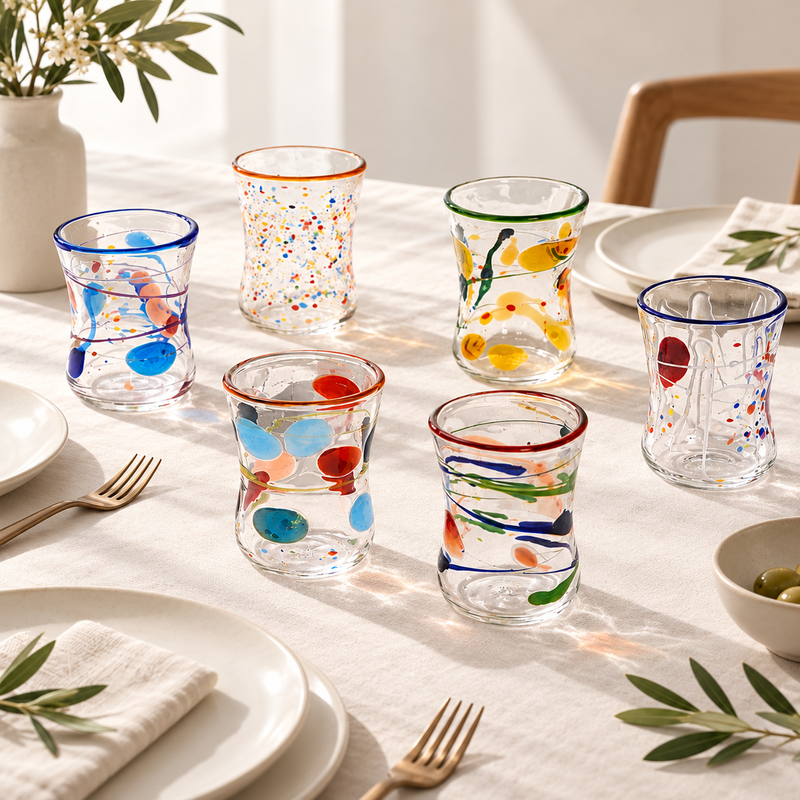 Massimo Lunardon Tumblers  – Goto set of 6