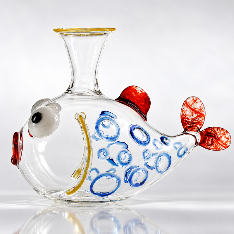 Massimo Lunardon wine decanter - Pantelleria fish