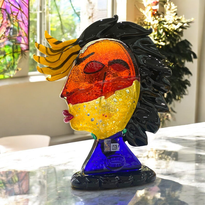 Uma & John – Original Murano Glass Sculpture by Maestro Badioli