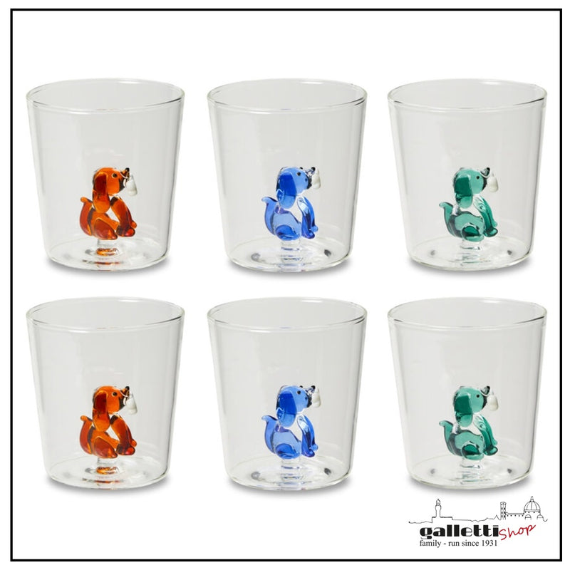 Bone & Buddy Glass Tumblers – Set of 6