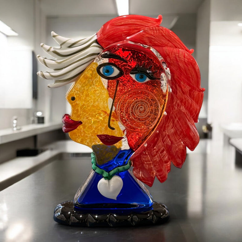 Joanna & Rick – Original Murano Glass Sculpture by Maestro Badioli