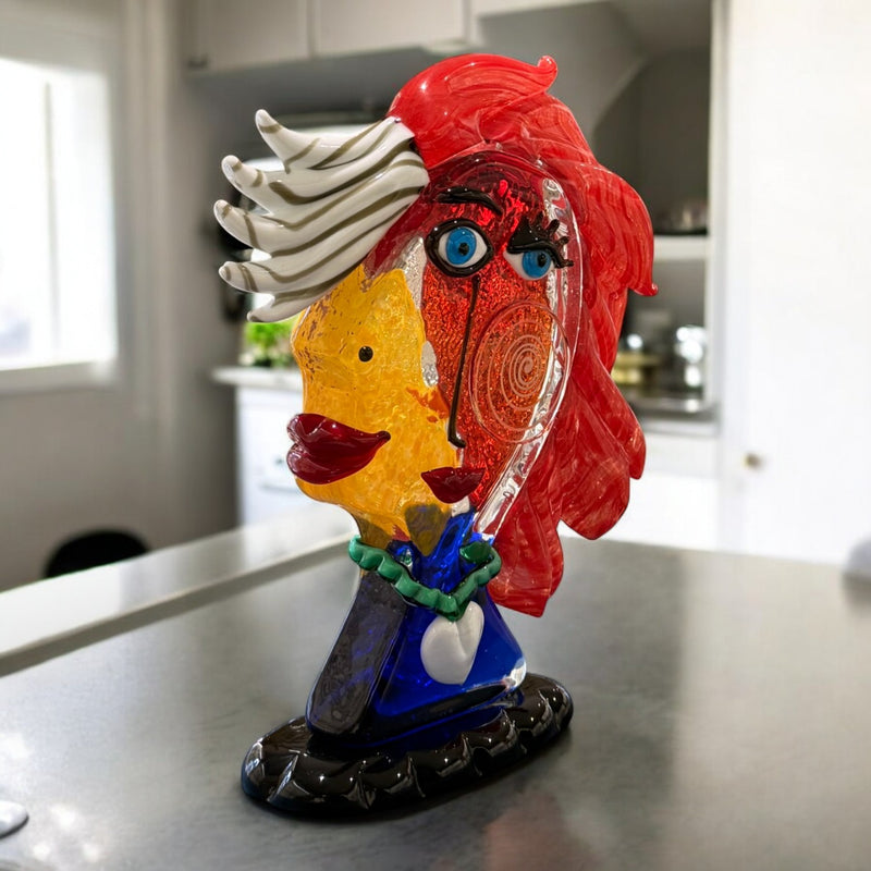 Joanna & Rick – Original Murano Glass Sculpture by Maestro Badioli