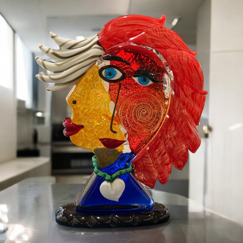 Joanna & Rick – Original Murano Glass Sculpture by Maestro Badioli