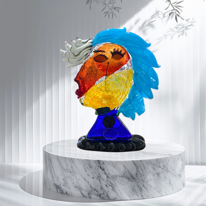 Luca e Loredana – Original Murano Glass Sculpture by Maestro Badioli
