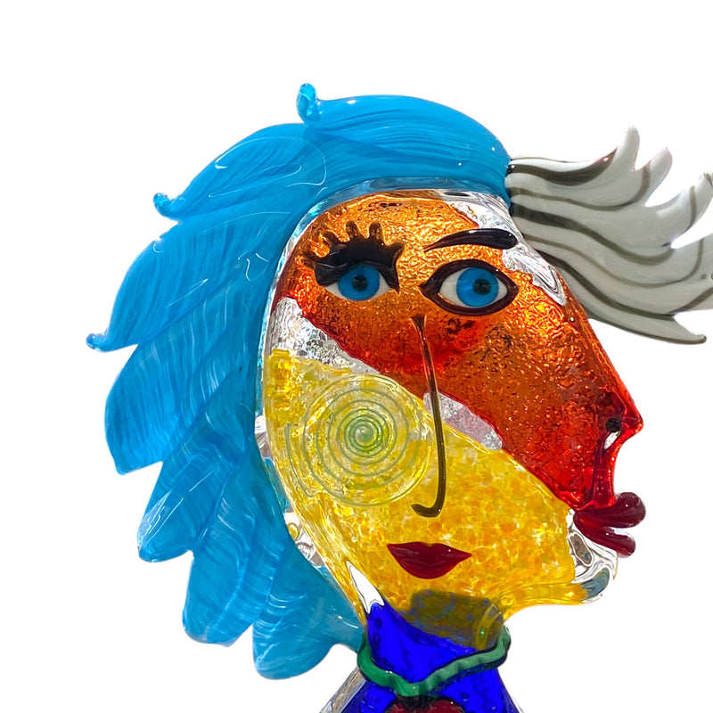 Luca e Loredana – Original Murano Glass Sculpture by Maestro Badioli