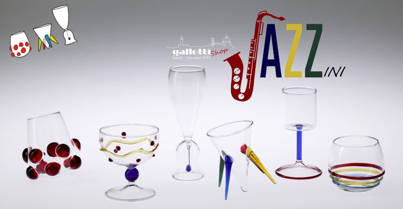 Massimo Lunardon Shot glasses – Jazzini set of 6