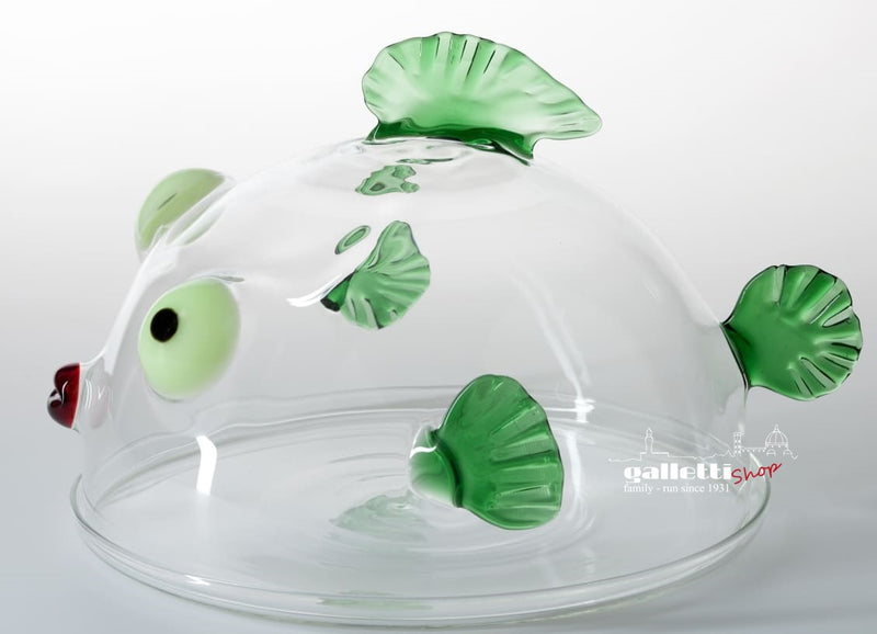 Molly Fish Glass Dome by Massimo Lunardon