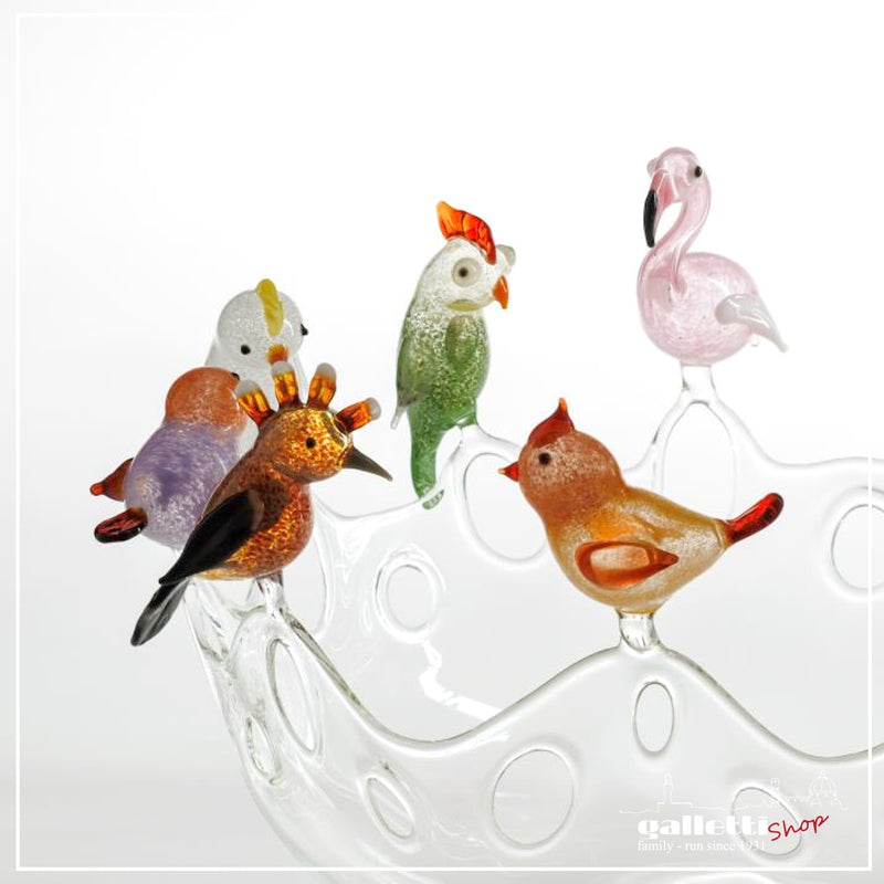 Centerpiece by Massimo Lunardon -  10 birds basket