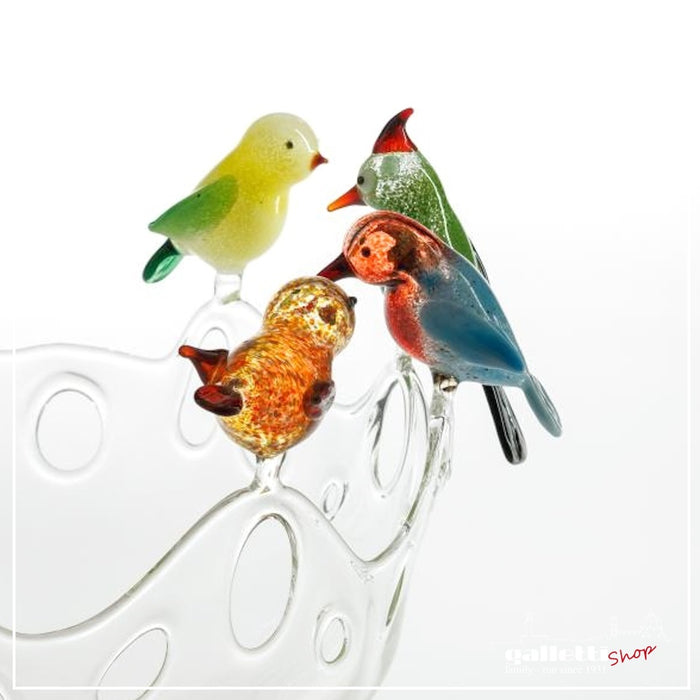 Centerpiece by Massimo Lunardon -  10 birds basket