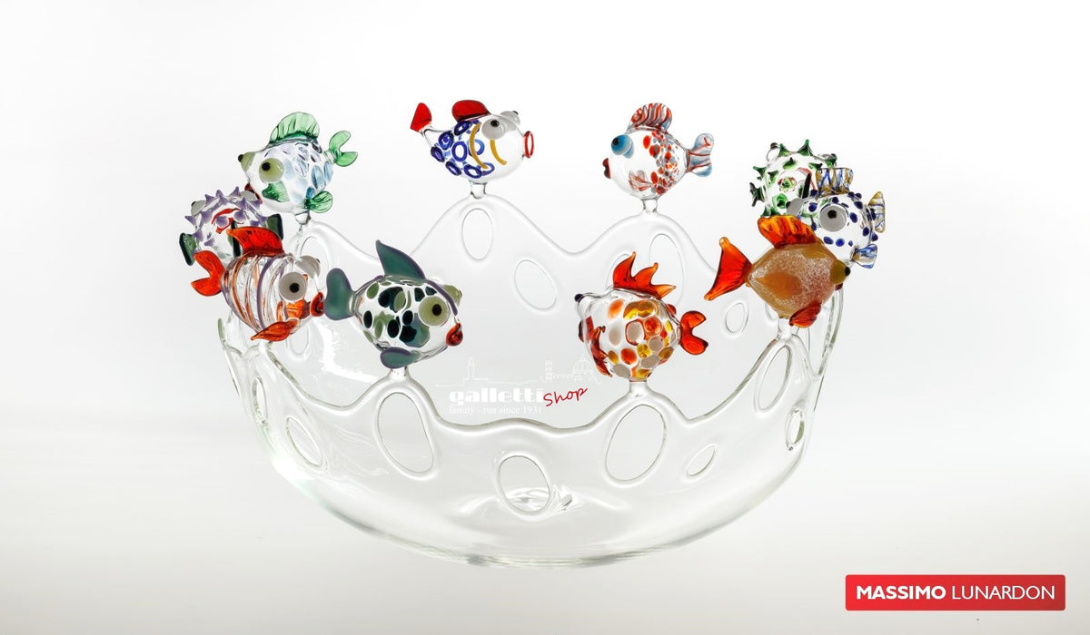 Centerpiece by Massimo Lunardon -  10 fishes basket