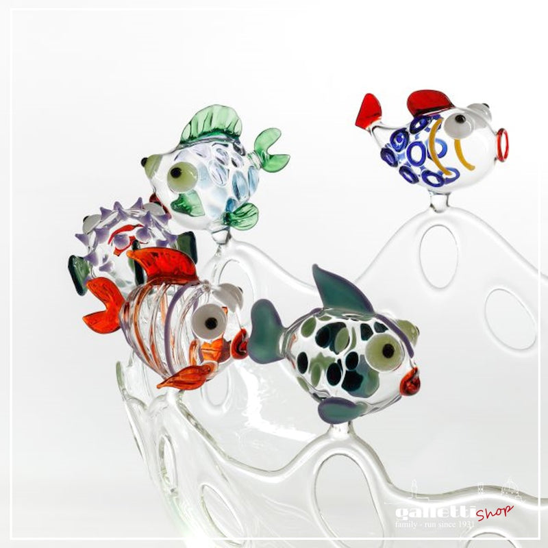 Centerpiece by Massimo Lunardon -  10 fishes basket