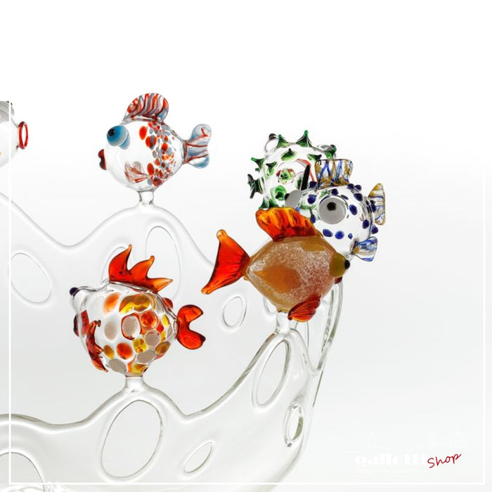 Centerpiece by Massimo Lunardon -  10 fishes basket