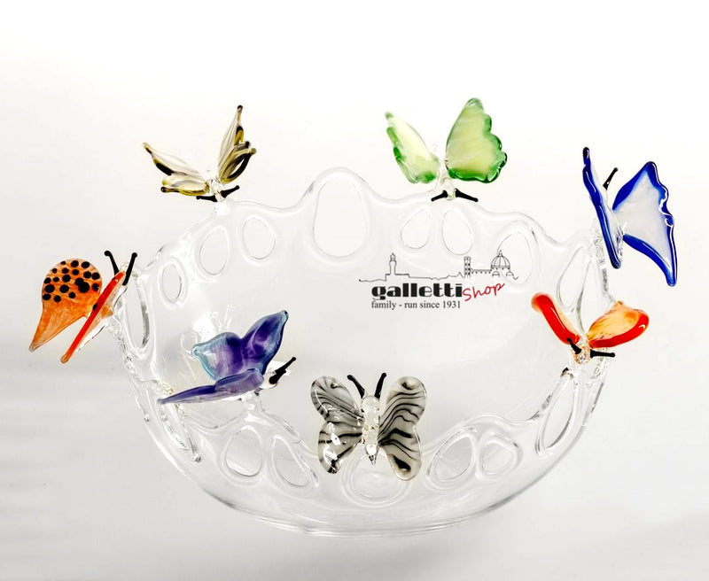 Centerpiece by Massimo Lunardon - 7 Butterflies basket