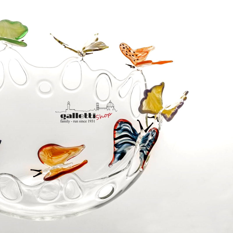 Centerpiece by Massimo Lunardon - 10 Butterflies basket