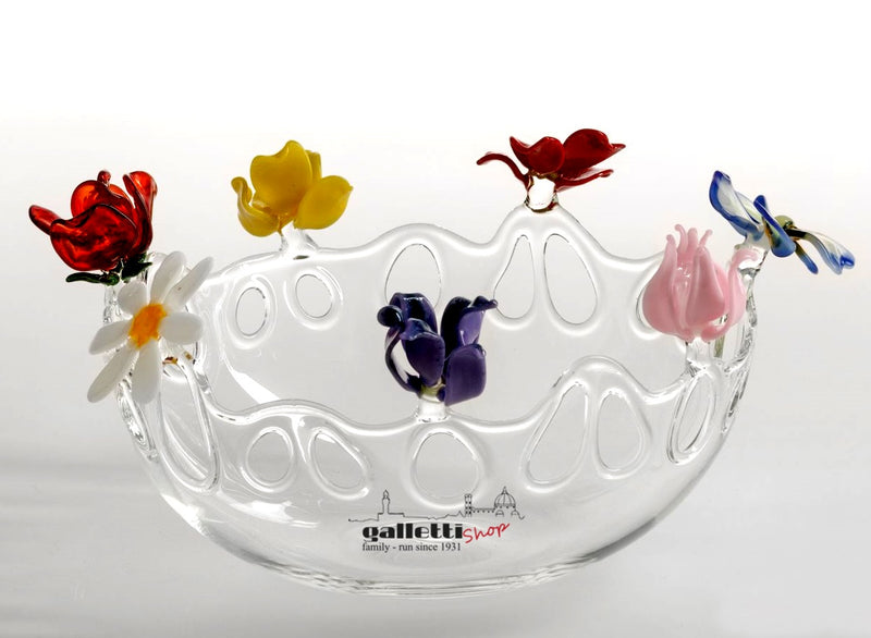 Centerpiece by Massimo Lunardon - 7 flowers basket