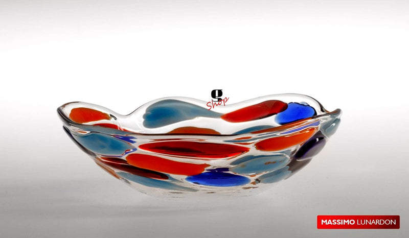 Massimo Lunardon Portofino Small Salad Bowl – Handmade Glass
