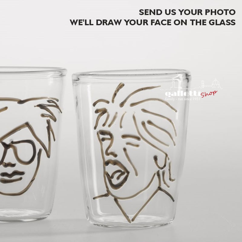 Your Face – Custom Portrait Glass by Massimo Lunardon