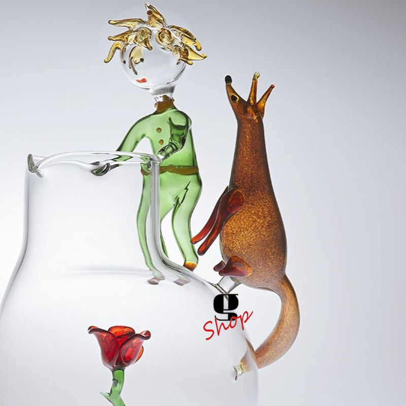 The Little Prince – Glass Jug by Massimo Lunardon