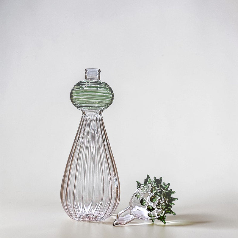 BOTTIGLIA NINA– Artistic Glass Bottle Sculpture by Lunardon