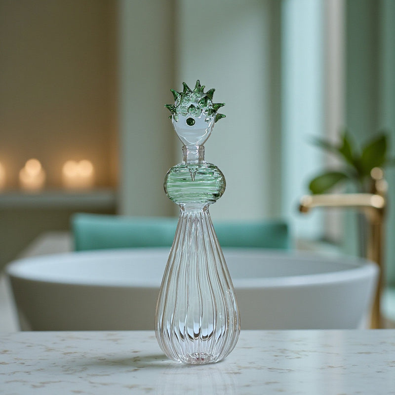 BOTTIGLIA NINA– Artistic Glass Bottle Sculpture by Lunardon