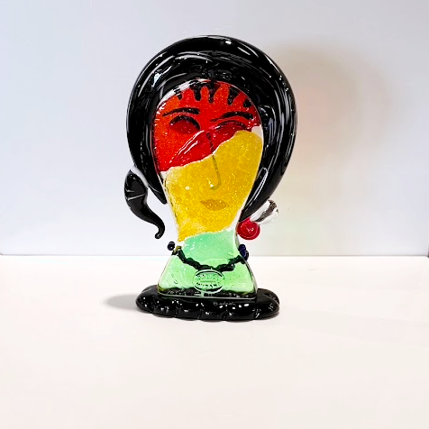 SOFIA – Murano Glass Picasso Head by Maestro Badioli