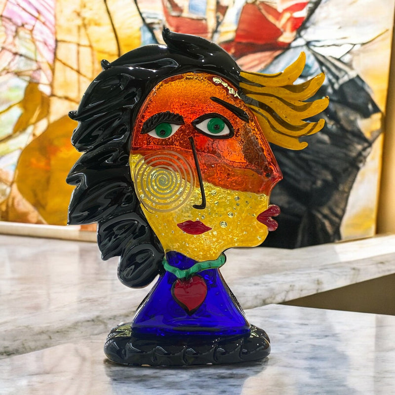Uma & John – Original Murano Glass Sculpture by Maestro Badioli