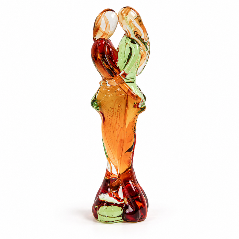 O&G LOVERS – Authentic Murano Glass Sculpture by Maestro Badioli