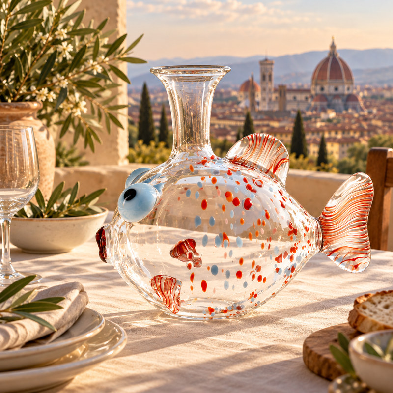 Massimo Lunardon Wine decanter – Betta fish