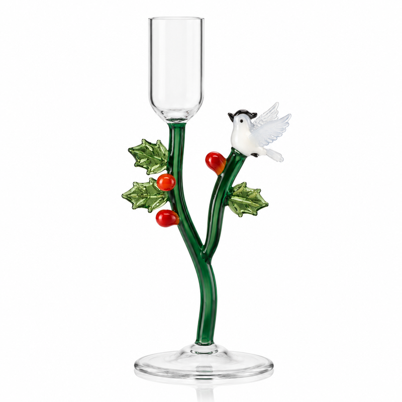 BIRD & HOLLY CANDLEHOLDER