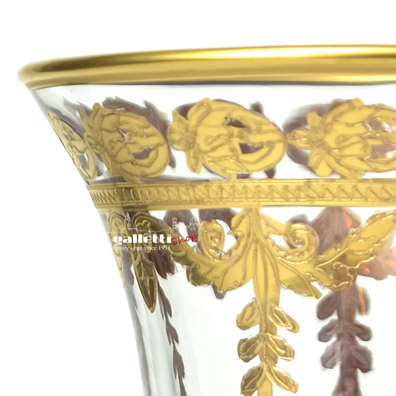 24-Karat Gold Crystal Flute Matte