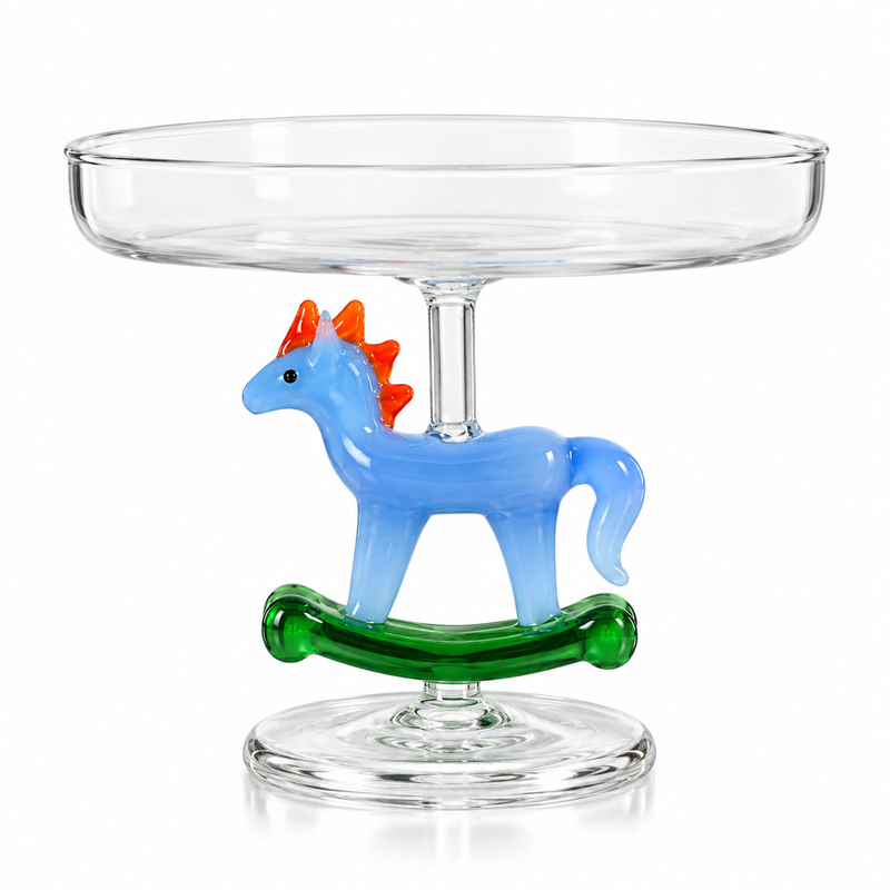FOOTED PLATE ROCKING HORSE