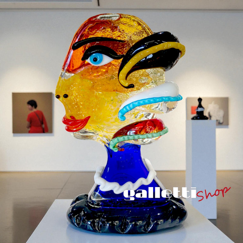 Lady Gaga – Original Murano Glass Sculpture by Maestro Badioli