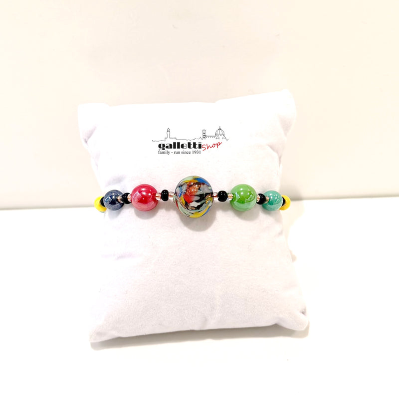 “Coriandoli” Murano Glass Bracelet