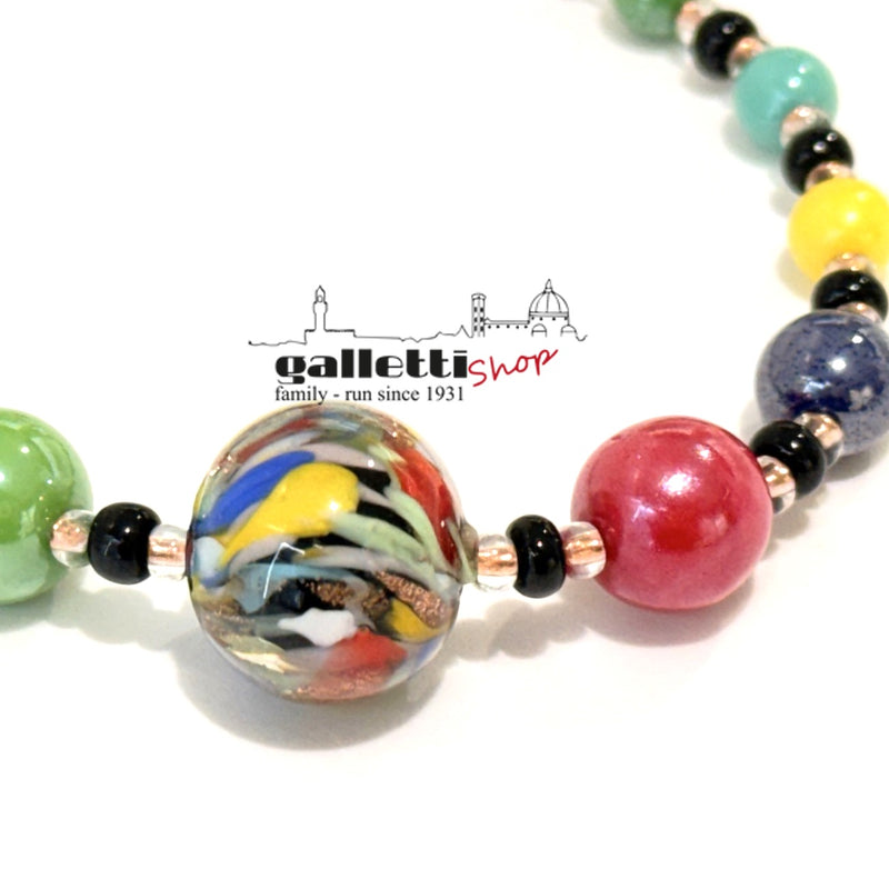 “Coriandoli” Murano Glass Bracelet