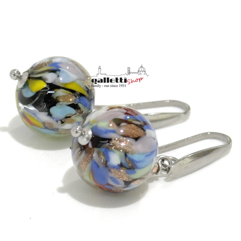 “Coriandoli Mini” Murano Earrings