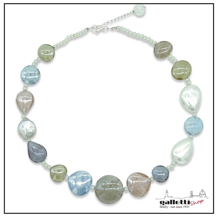 Murano glass D&T Necklace - Degas