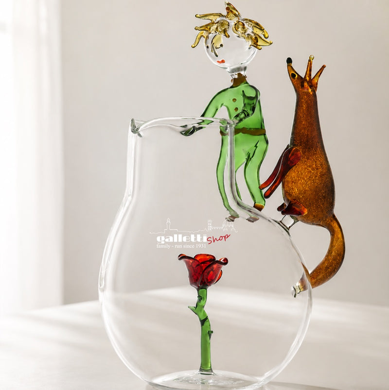 The Little Prince – Glass Jug by Massimo Lunardon