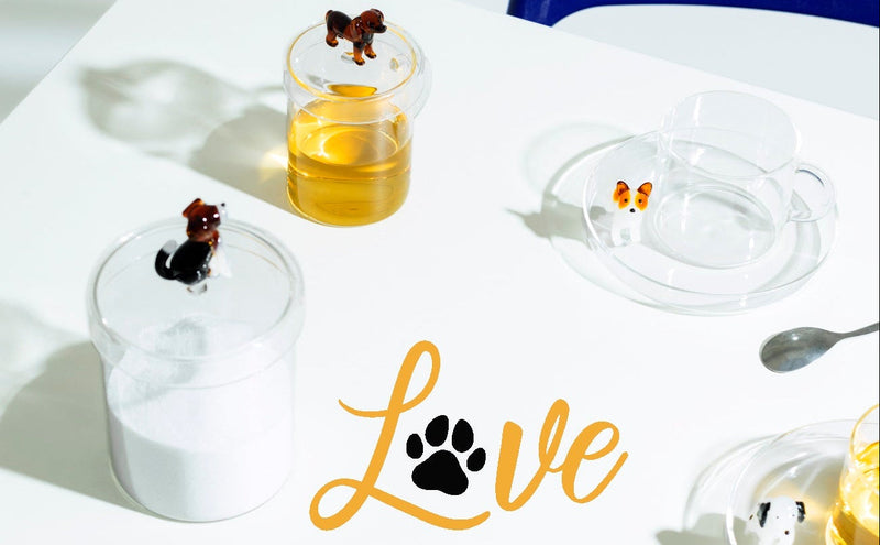 Ichendorf: jar with lid English Foxhound