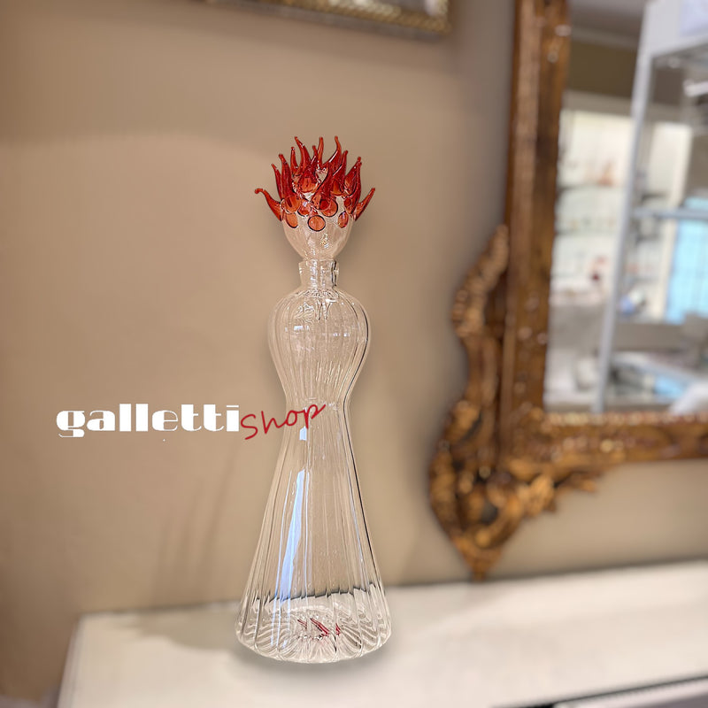 Massimo Lunardon VIVIWEST – Artistic Glass Bottle Sculpture