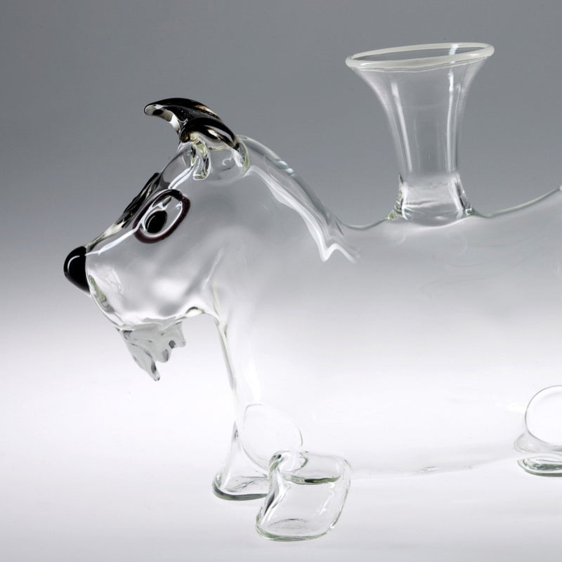 Massimo Lunardon Wine decanter – miniature Schnauzer
