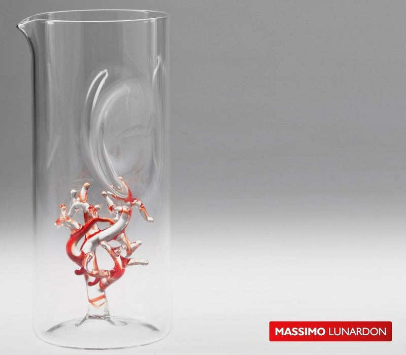 Massimo Lunardon Water Pitcher – Coral