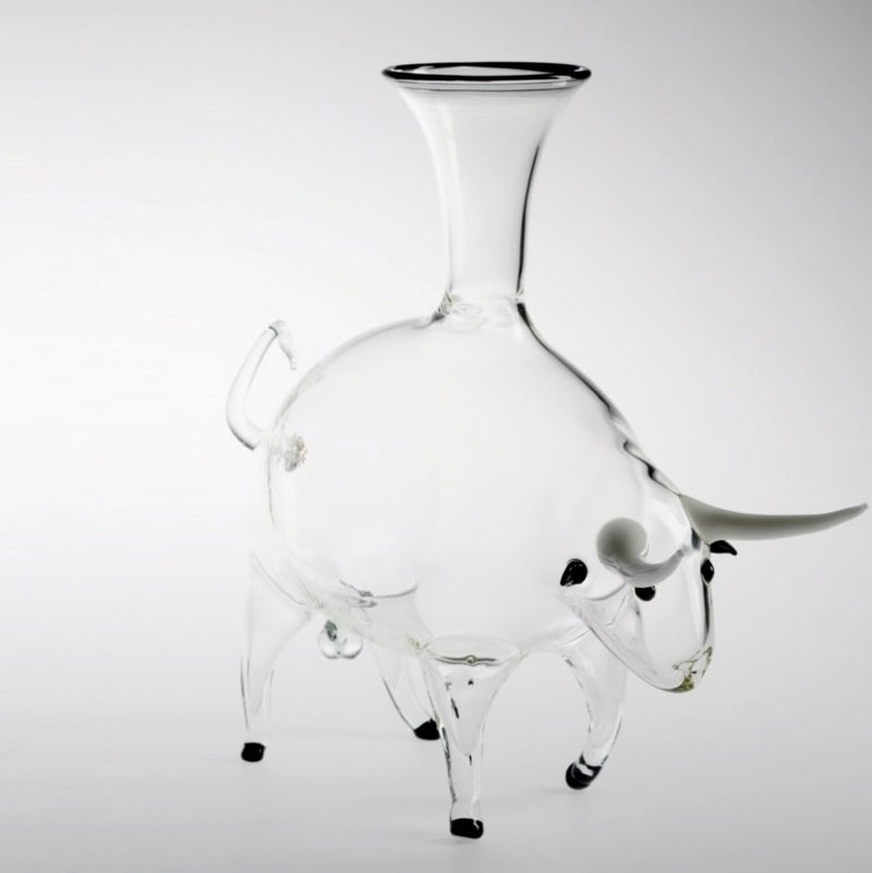 Massimo Lunardon Wine decanter –Bull